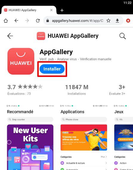 Télécharger AppGallery Huawei