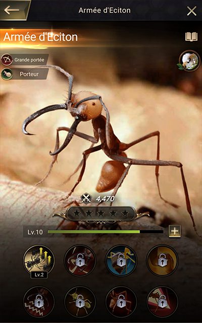 Fourmi spéciale Ants mobile