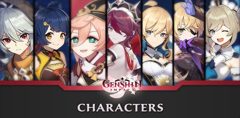 Characters genshin impact Genshin Impact