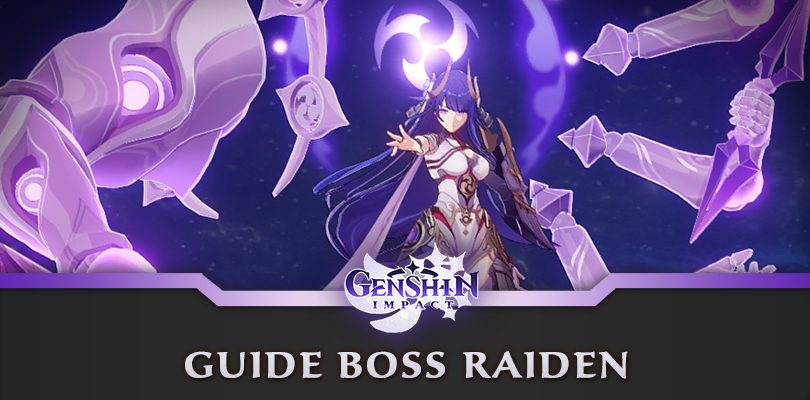 Guide du Boss Raiden sur Genshin Impact