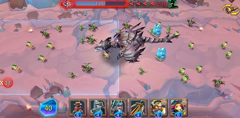 Test Lords Mobile wave tower defense