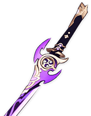 Meilleure arme pour Ayaka : Reflet de tranche-brume (5★)

