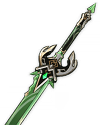 Meilleur arme pour Ayato dans Genshin Impact : Coupeur de jade primordial