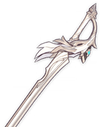 Arme pour Qiqi : Épée du faucon (5★)