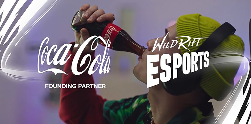 Partnerschaft Coca Cola und Wild Rift Esports Sponsor