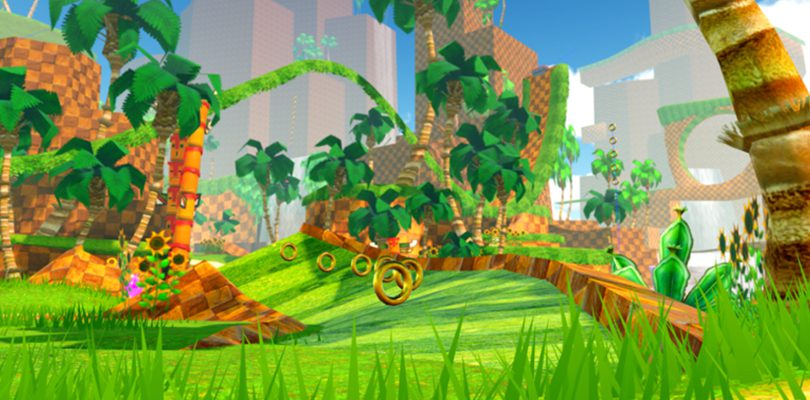 Le niveau Green Hill dans Sonic Speed Simulator Roblox