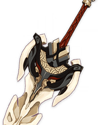 Meilleur arme pour Beidou dans Genshin Impact : Ossature du dragon (4★)