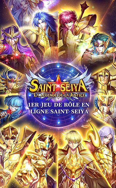 Préinscriptions de Saint Seiya: Legend of Justice
