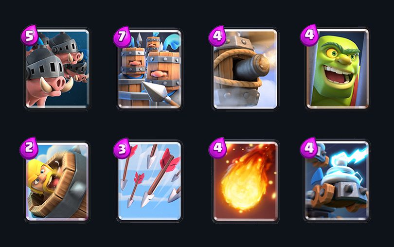 The best Clash Royale deck for Arena 11
