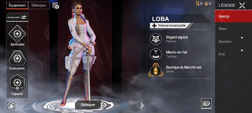 Loba, la nouvelle légende gratuite de la saison 2 d'Apex Legends Mobile