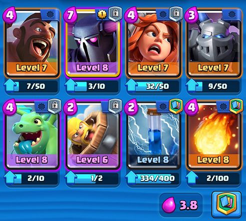 Clash Royale BEST ARENA 7 - ARENA 13 DECKS UNDEFEATED