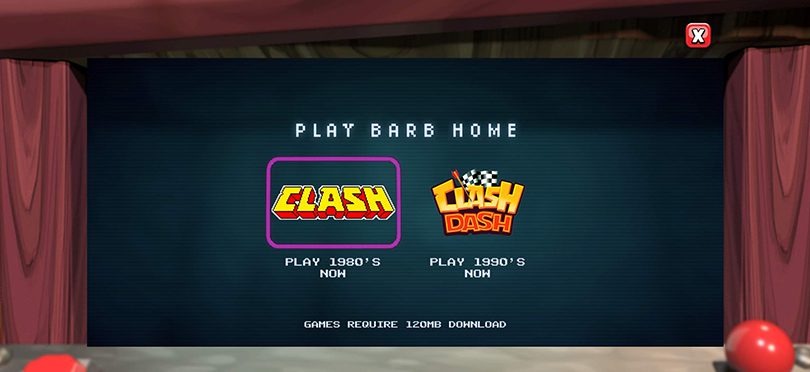 Les deux mini-jeux Clash of Clans