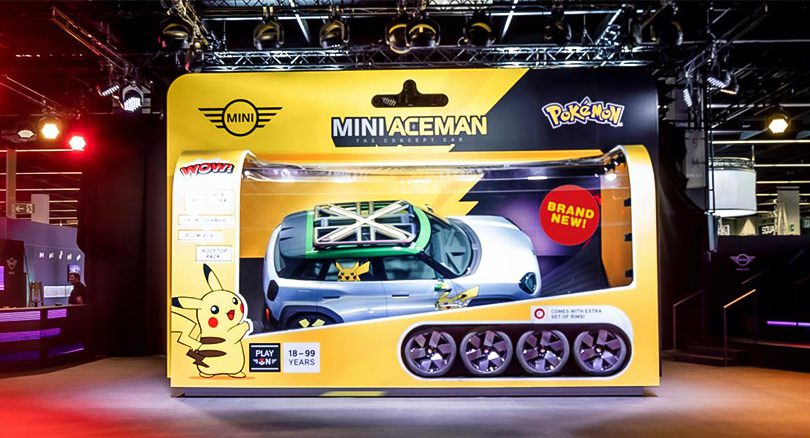 Mini Aceman : la voiture en partenariat avec Pokémon