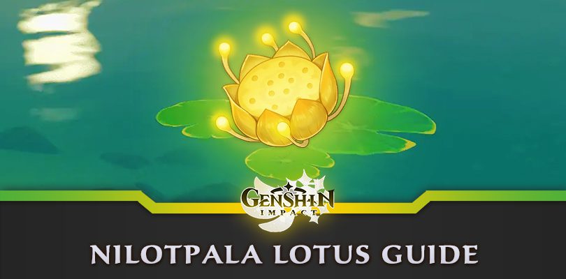Find Genshin Impact Nilotpala Lotus : farm guide