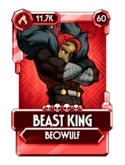 The Molossorf variant of Beowulf in Skullgirls