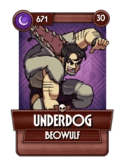 The Outsider variant of Beowulf in Skullgirls