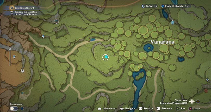 Location of the fourth Vasmrti in Genshin Impact