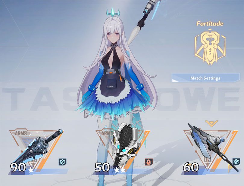 Meryl in Tower of Fantasy: Fortitude Weapon Resonance