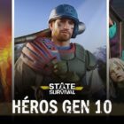 Guide des héros de 10e génération dans State of Survival