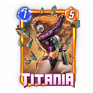 Carte Marvel Snap Titania