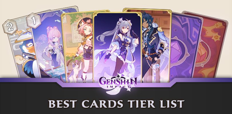 Tier List the best cards Genshin Impact TCG and tips to win