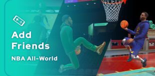 How to add friends in NBA All-World?