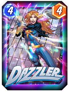 Carte Dazzler Series 5 Marvel TCG