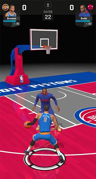 Gameplay de la sortie de NBA All-World