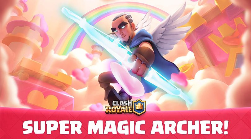 Super Magic Archer special season 44 Love and Magic Clash Royale