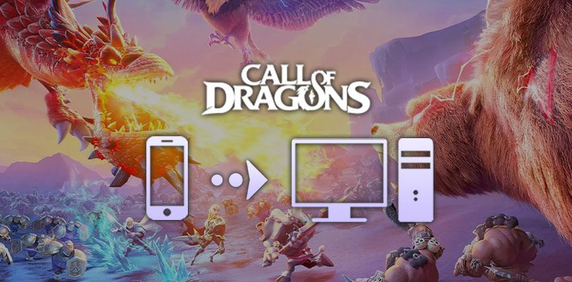 Spiele Call of Dragons auf PC Windows und Mac