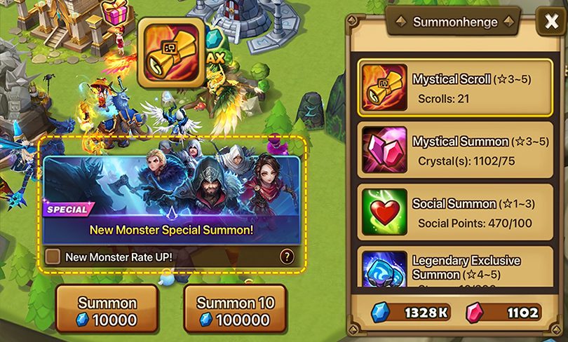Special Summons AC x SW event