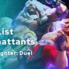 Tier list Street Fighter: Duel des meilleurs combattants personnages