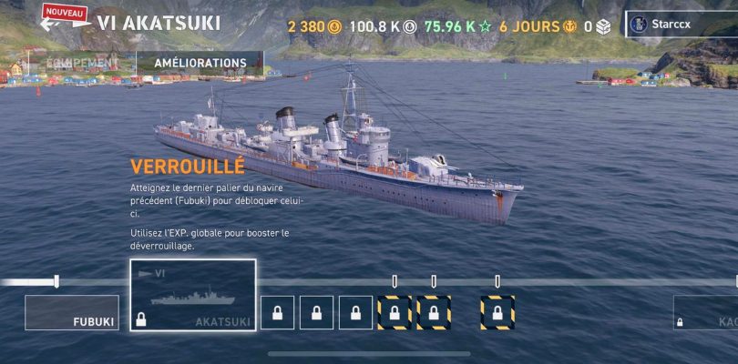 Akatsuki destroyer meilleur bateau World of Warships