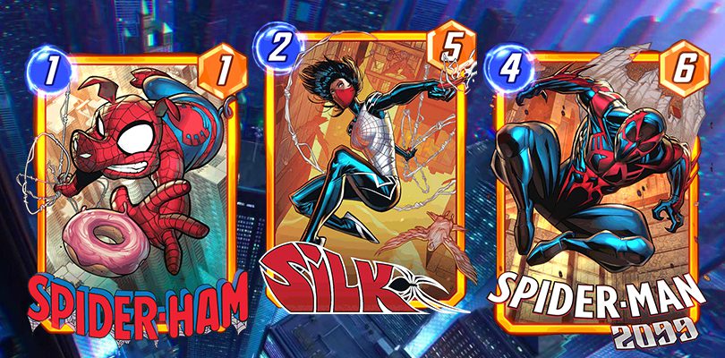 Nouvelles cartes Marvel Snap saison Spider-versus